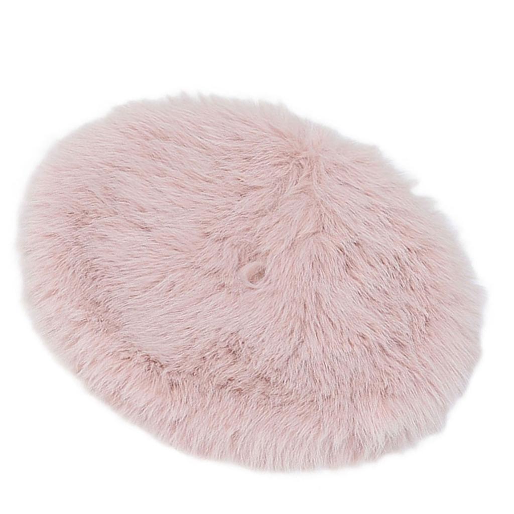 Colorful Christmas Tree Skirt Comfortable Plush Mat Stylish Tree Base Dress Holiday Decoration for Home and Office