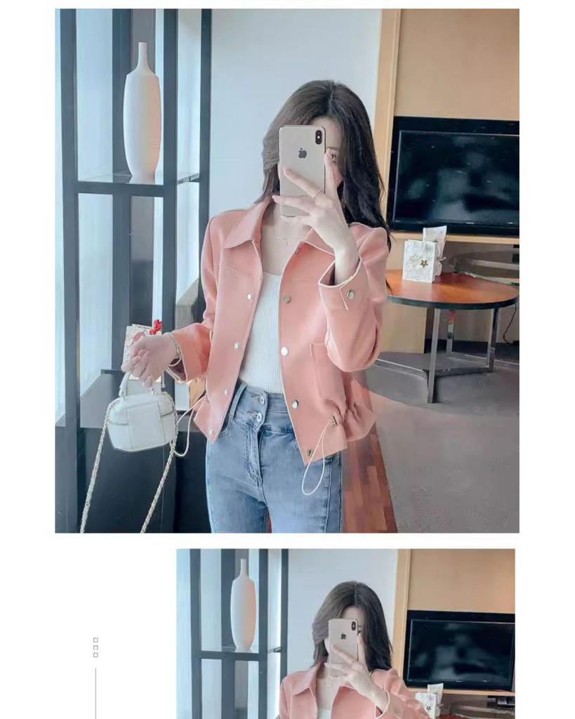 2025 Women's Chic Tweed Short Jacket - High-End Petite Cardigan for Spring/Autumn