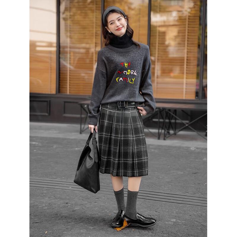 Embroidered Knit Sweater