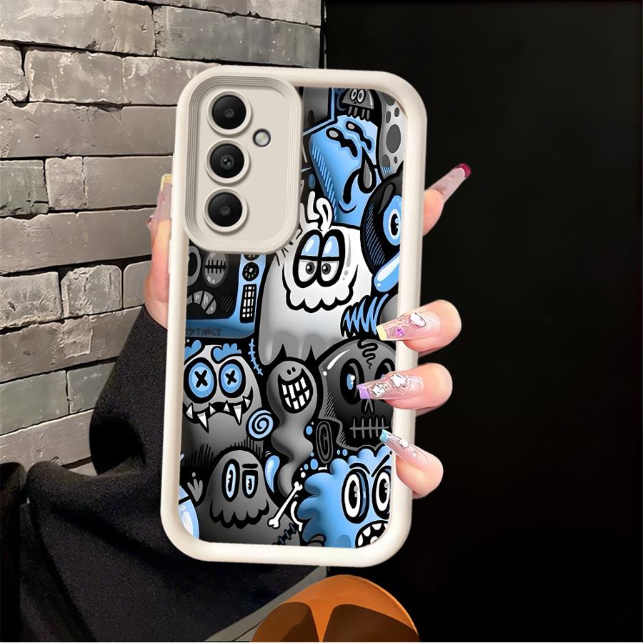 Phone Cover Case for Samsung Galaxy A16 A12 A13 A56 A71 A72 A53 A54 A51 A73 A15 A26 A32 A23 A34 A35 A36 Trendy Fashion Patterns