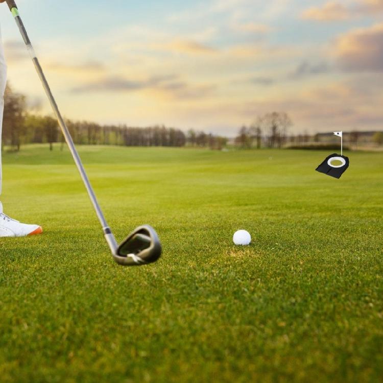 9Pcs Golf Training Putters Set for Indoor Outdoor Men Women Golfer, Golf Putting Cup and Flags Golfs Hole Training Aids