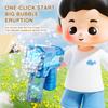 6 Hole Light Bubble Gun Toy Handheld Bubble Gun Outdoor Wedding/event/game/interactive Without Battery Bubble Water