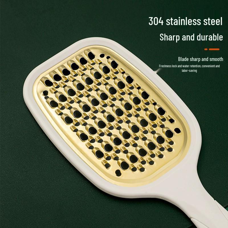 Stainless Steel Multifunctional Grater & Double-Sided Slicer for Vegetables, Potatoes, and Radishes