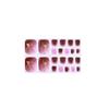 22tips/sheet Toenail Sticker Full Cover Waterproof Non-toxic Sticker Foot Toenail Tablets Nail Sticker DIY Nail Art Tool