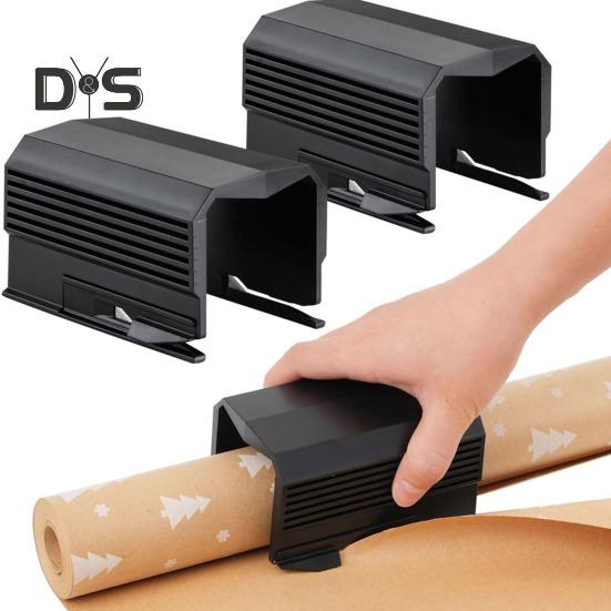 Christmas Wrapping Paper Trimmer Easy Cutting Gift Packaging Paper Slider Tool with Anti-Slip Design