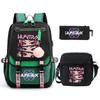 KPop Demon Hunters Korean version of student school bag children's backpack pencil bag set