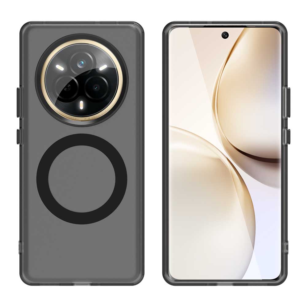 Magsafe Matte Phone Case For Realme 14 Pro 14 Pro+ 5G Magnetic Wireless Charging For Realme 14 Pro 14 Pro+ Shockproof Back Cover