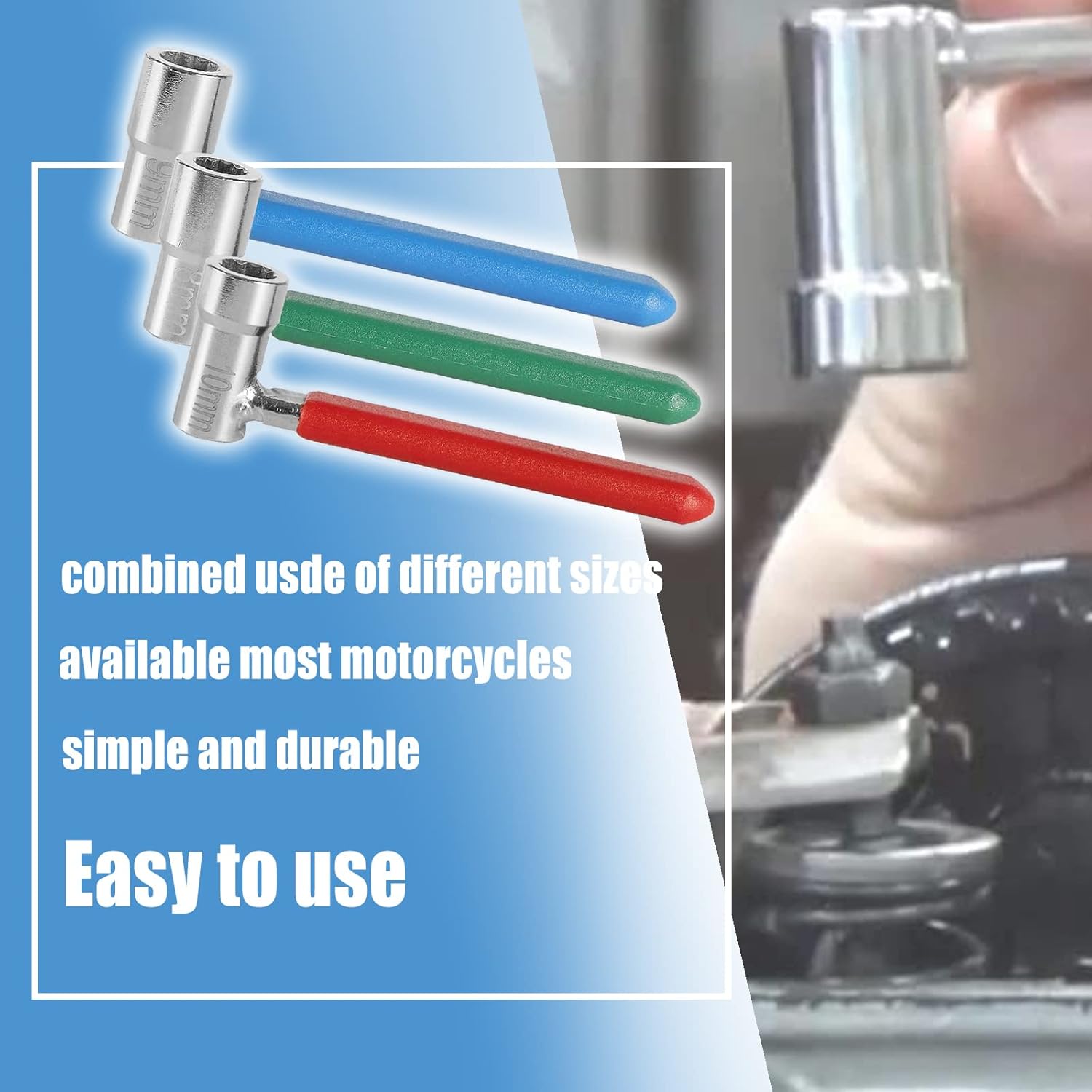 

YMT 2218 Small Engine Valve Tappet Adjusting Tool 6 Piece Set, Motorcycle ATV s ATC s Repair Tool