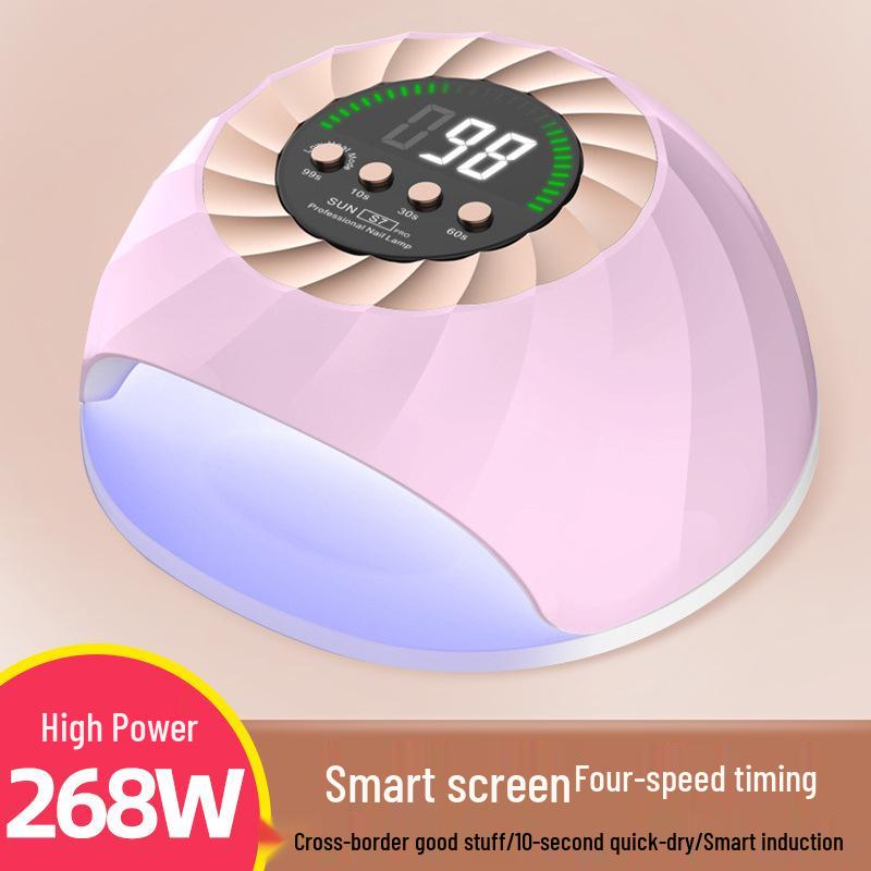 

S7 268W High Power LED UV Nail Curing Lamp Dryer