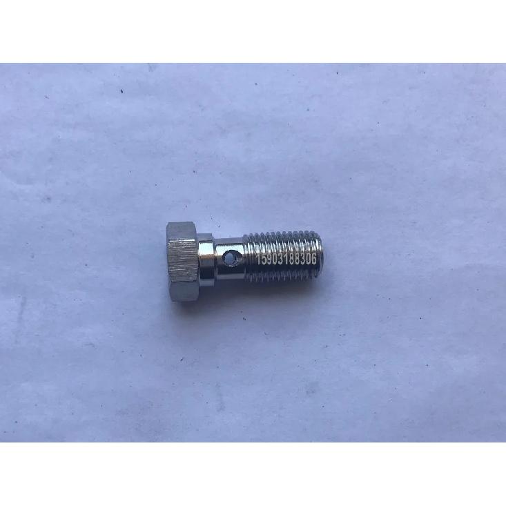 stainless steel 304 banjo single hole bolt Stainless Steel Banjo Bolt Screw