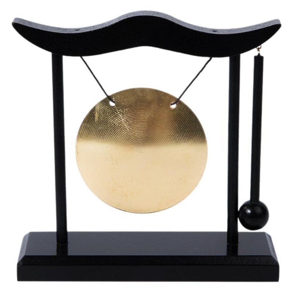 Fortune Copper Bell Relaxation Feng Shui Metal Cymbals Desktop Gong  Living Room Decor