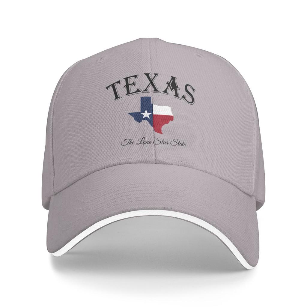 Texas Trucker Hat Vibrant Heat Transfer Print Polyester Cap - Quick-Dry Outdoor Streetwear Adjustable Buckle Outdoor Leisure Hat