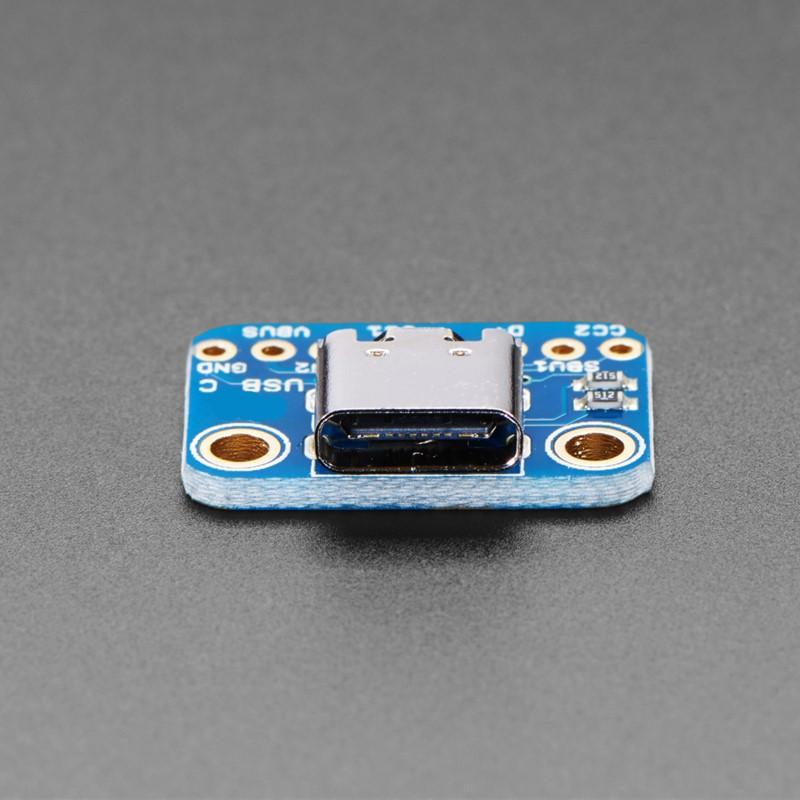1 Set Usb3.1 16P To 2.54 High Current Power Adapter Board Module Type-C Female Test Board For Arduino