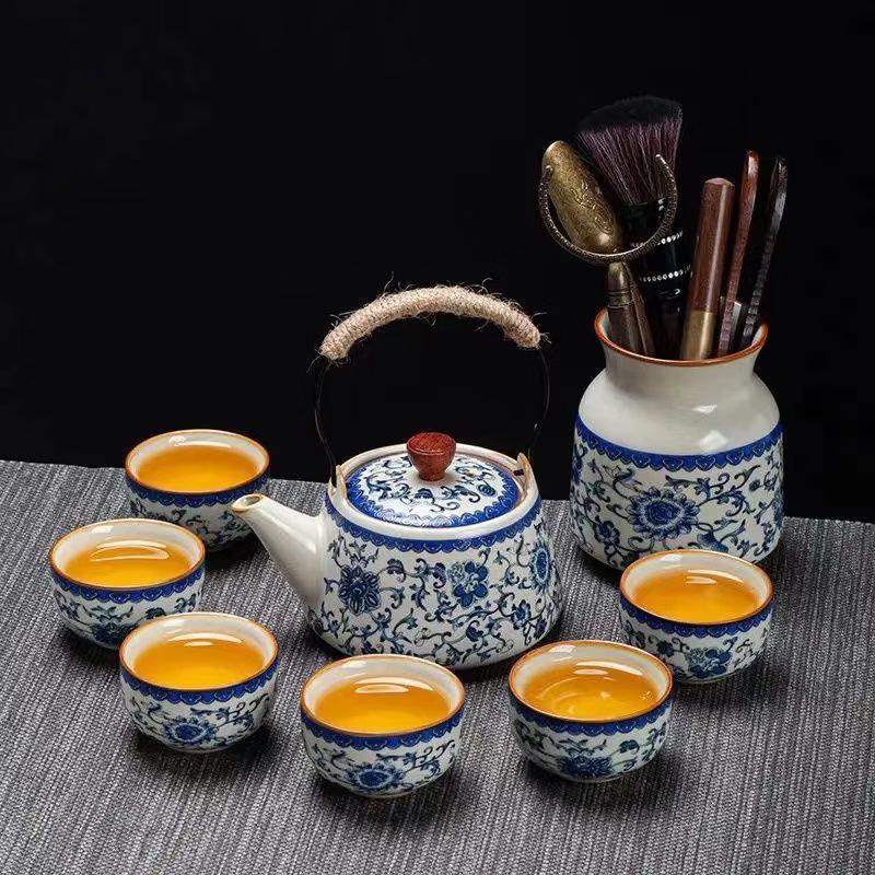 Chaxun 8-Piece Ceramic Tea Set