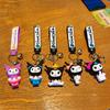 Sanrio Keychain Kuromiya Doll Accessory Car Keychain Couple's Bag Kawaii Cute Personalized Gifts Y2k Fashion Toys Anime Cartoon