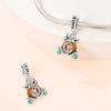New In Harvest Season Pumpkin Charms Beads Fits Original Bracelet Copper Women Necklace Diy Charms Fine Jewelry Gifts