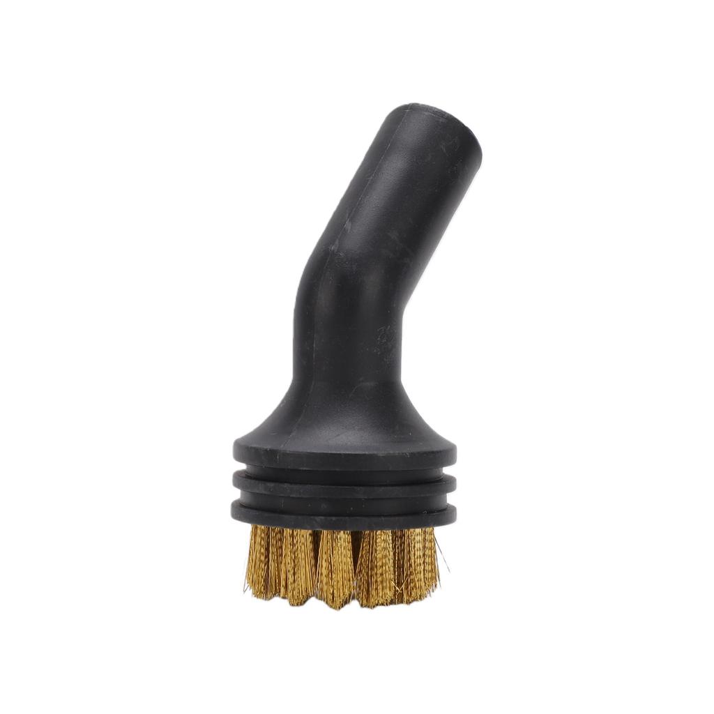 6er-Pack Dampfreiniger Bürstenköpfe Messing Nylon Bürstenhaare Aufsätze mit Aufbewahrungsbox für Handdampfgerät Fliesen