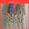 Long Orchid Silk Flower Wedding Decoration Faux Plant For Home And Hotel Decor