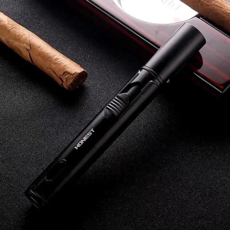 New Flamethrower Inflatable 1300° Outdoor Camping Ignition Portable Lighting Gun Stove Accessories Camping Barbecue Tool