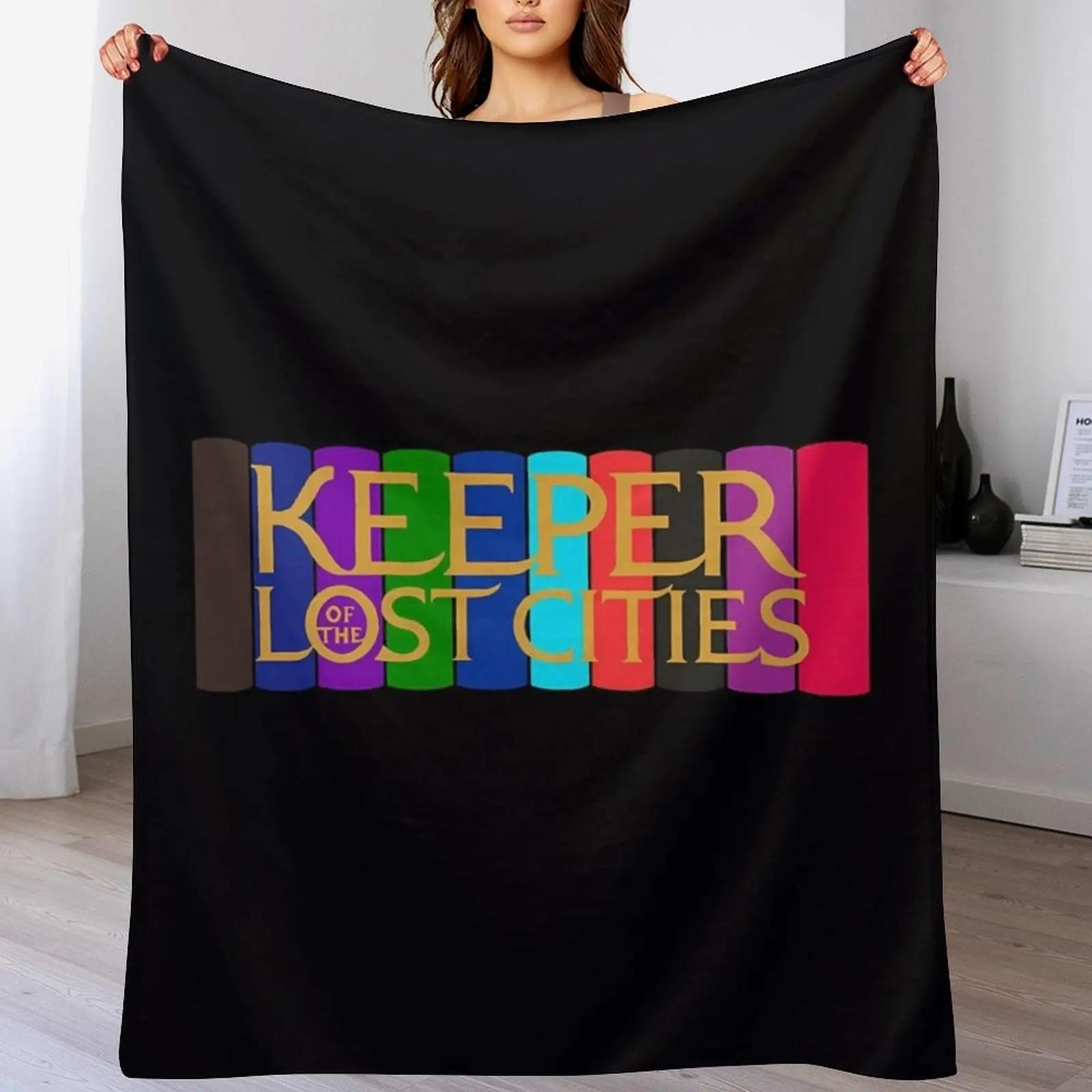 Keeper of the Lost Cities Bookstack Throw Blanket Stain Resistant Cozy Warm Blanket 102x76cm(40x30in)