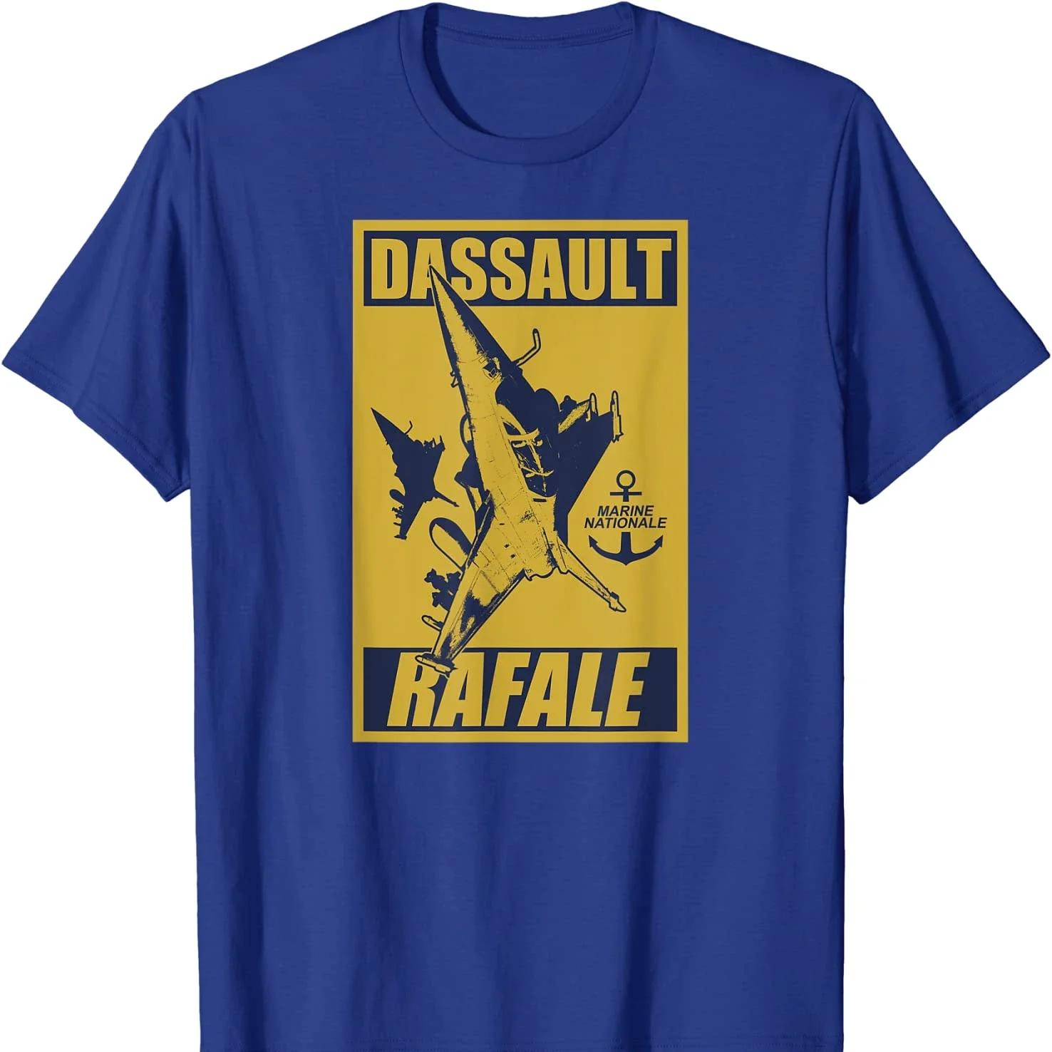 

French Dassault Rafale Multirole Fighter AircraftNew 100 Cotton Short Sleeve ONeck Tshirt Casual Clothing Mens Top S