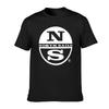 2024 North Sails UnisexTee Summer Cotton Tshirt Oversized Black Short Sleeve T Shirt Brand Print T-shirt Top Clothes Homme