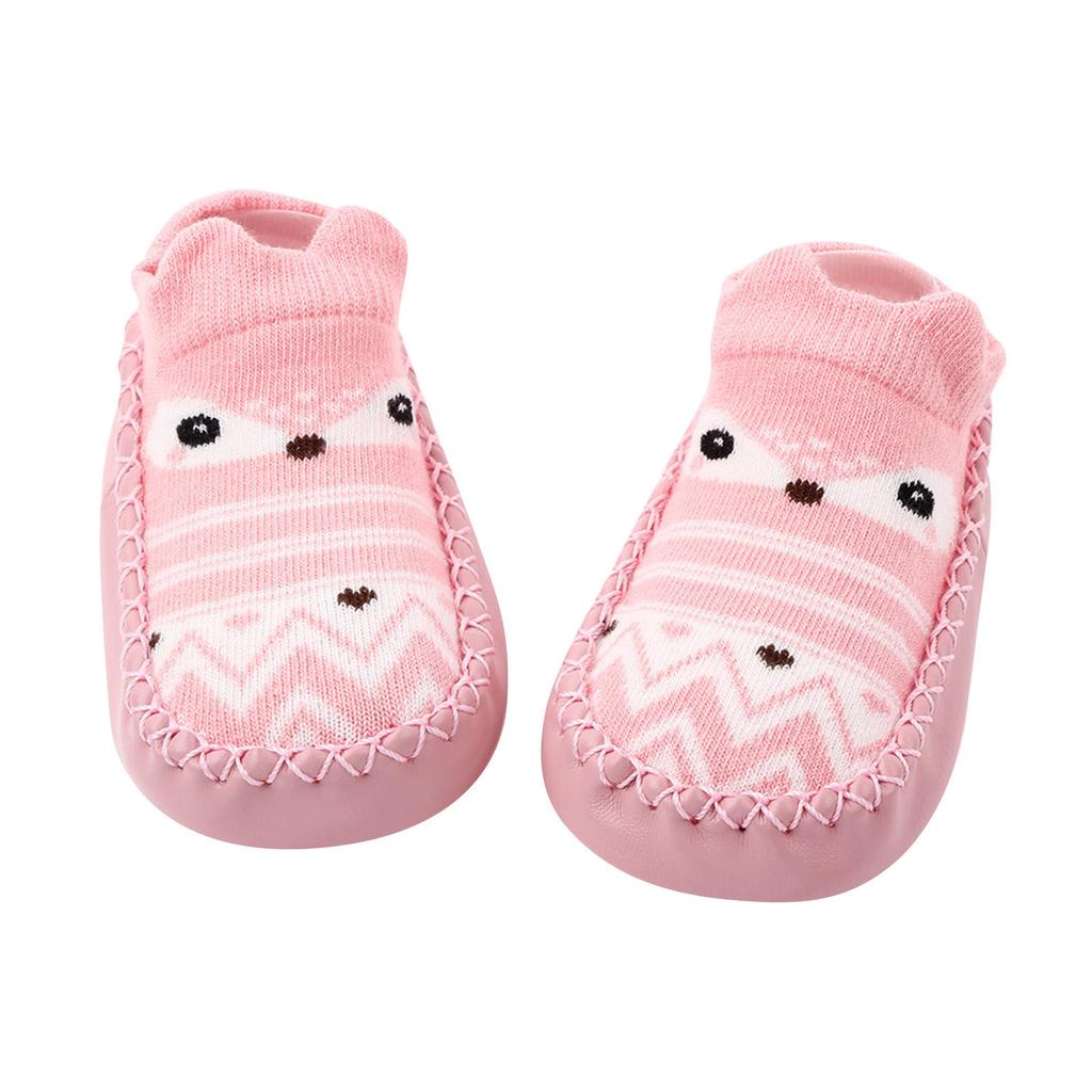 Newborn Baby Cartoon Newborn Baby Girls Boys - Socks Slipper Shoes Boots