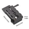 V Type Power Adapter Plate For Camera F550 F970 Battery Replacement V-Lock Battery Plate Adapter