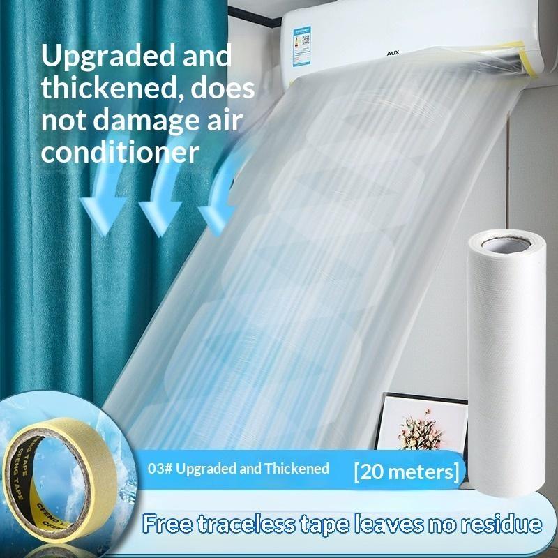 Plastic Air Conditioning Extended Bag 8-20M Folding AC Wind Delivery Duct Durable for Commercial Office Cooling