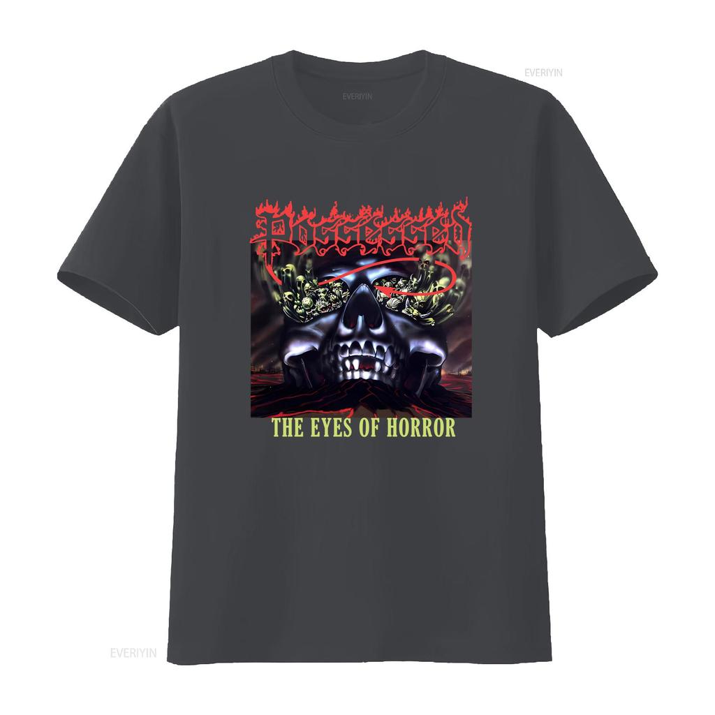 Besessen Die Augen Des Horrors T-Shirt Death Metal Band Print Erhältlich in S XL 2XL 3XL Neu Lang oder s vintage Gewaschen