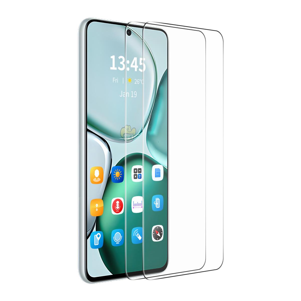 

For Xiaomi Redmi K80 Pro 5G/Xiaomi Redmi K80 5G Screen Protector ENKAY HAT PRINCE 2Pcs Fingerprint Unlock 0.18mm High Aluminum-silicon Glass Transparent