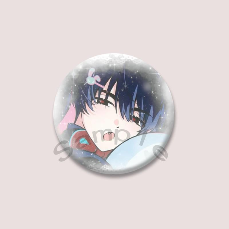 Cute Cartoon Boy Soft Button Pins Alien Stage Ivan Brooches Shirt Backpack Hat Clothing Accessories Fans Collection Badge Gifts