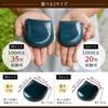 Shitamachi Genuine Leather Coin Fully and Easy To Use [Tokyo Kobo] Case, Handcrafted, Hand-Sewn, Compact, (Orange, Medium)
