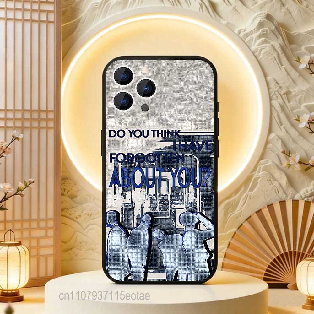 Rock Band The 1975  Phone Case For iPhone  17,16,15,14,13,12,11,Pro,Max,Plus,E,Air,Mini Black Shockproof Funda Cover