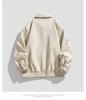 Unisex American Style Lapel Leather Jacket for Autumn/Winter