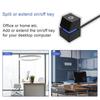 2M External Desktop Computer Power Button Switch Mechanical Key PC Extension Cable PC Start Power On Off Switch for Home Office