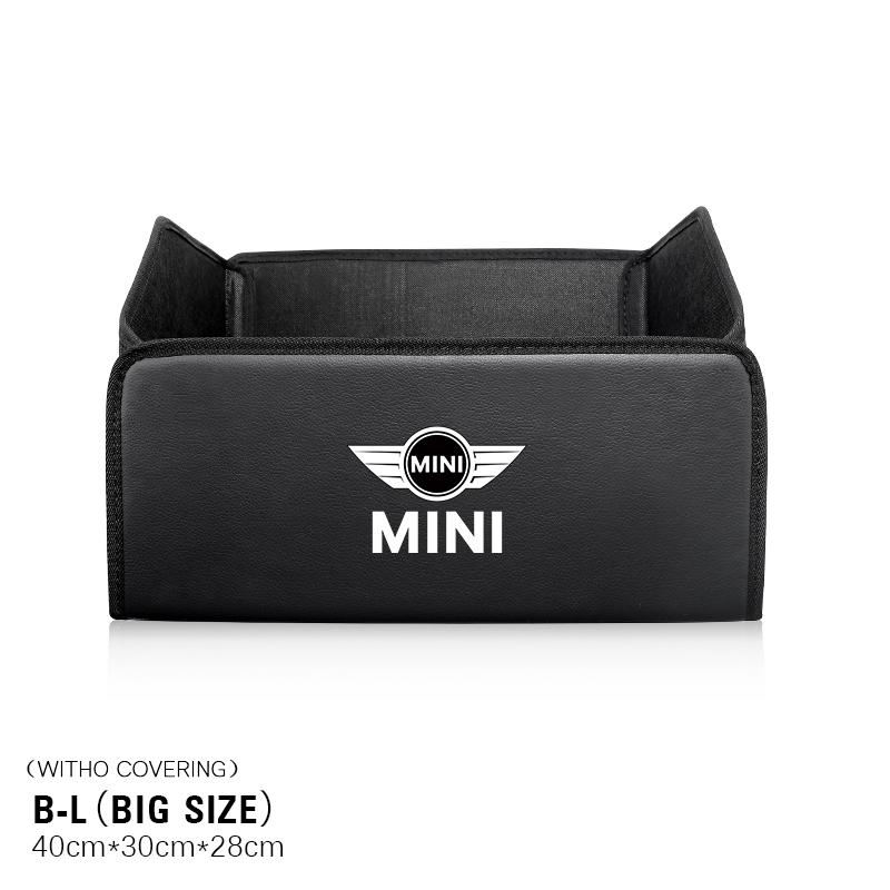 Car Trunk Storage Box High-capacity Leather Organizer Case For MINI Cooper JCW Countryman Clubman Cabrio Paceman Coupe R56 F56