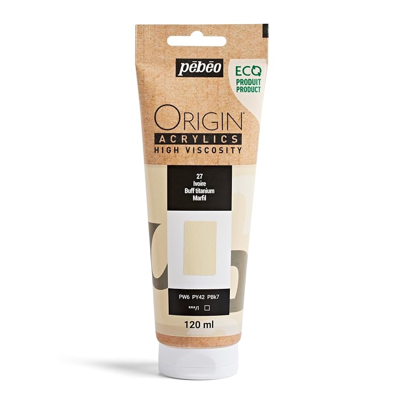 

Pebeo (Pebeo) Made in France Matte (matte) with high viscosity that can retain knife and handwriting water-based acrylic paint ORIGIN Eco design