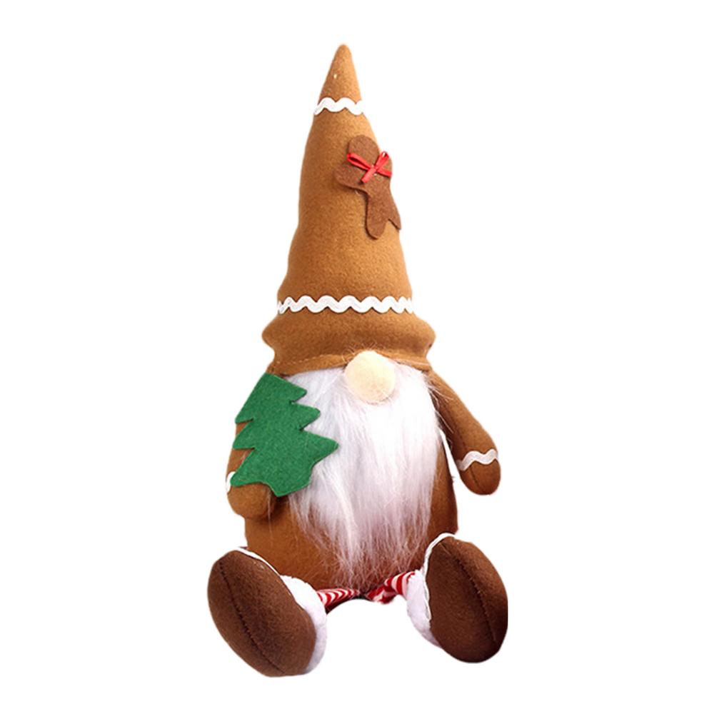 Christmas Gnome Doll Cute Dwarf Doll Gnomes Figurine Doll Ornaments For Home Decor Holiday Gnome Doll Christmas Decoration