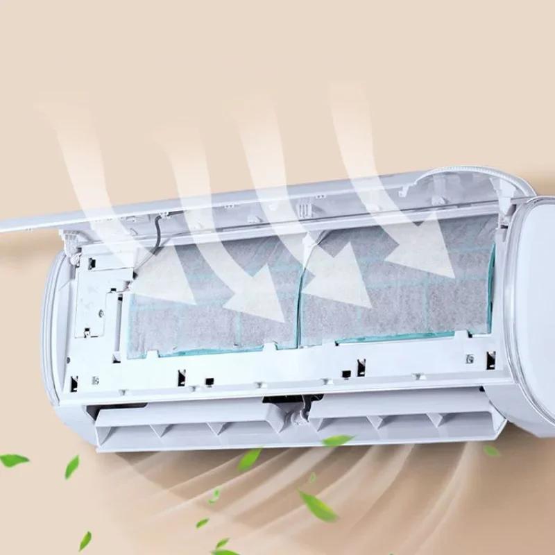 5/60PCS Filter Cotton Cuttable DIY Anti-Dust Air Conditioner Vent Thin Filter Paper Outlet Cleaning Mesh Purification Parts