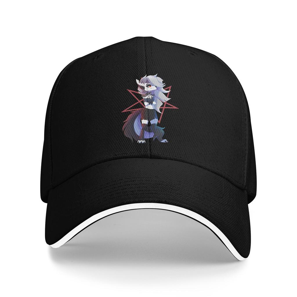 Helluva Boss Loona Baseball Cap Hip Hop  Sandwich Caps Unisex Breathable Caps Hat Sport