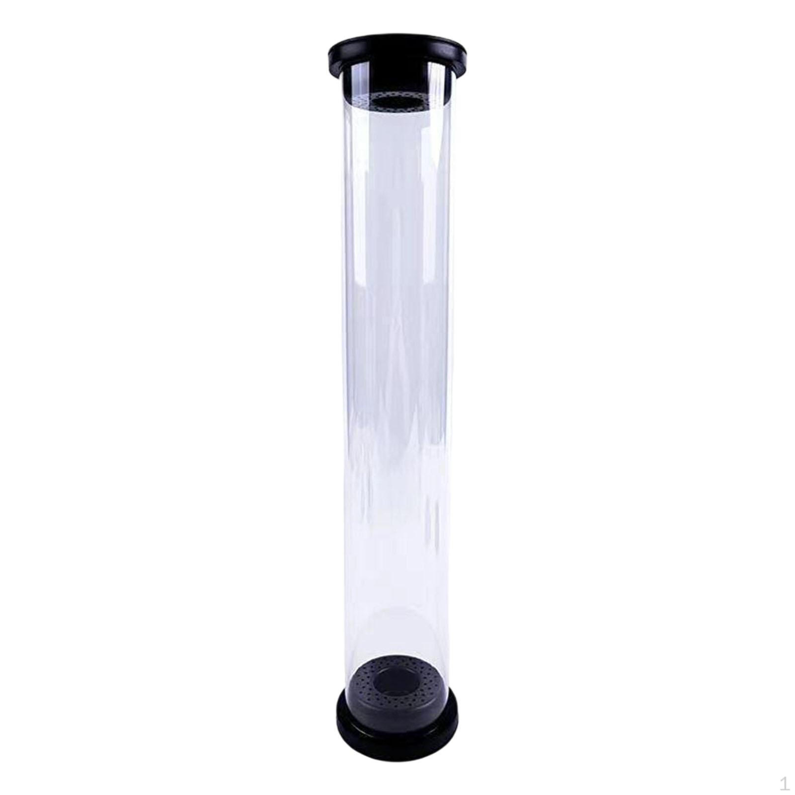 

Badminton Ball Storage Tube, Water Resistant, Transparent, Multipurpose, Shuttlecocks, 6.65cmx39cm