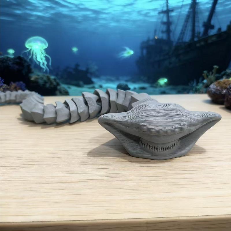 New In Stock 3D Printing Under Sea Eater Bloop Gran Maja Action Figure Model Toy Doll Kids Birthday Present Gift