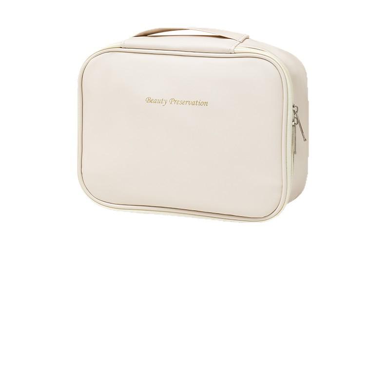 Luxurious Travel Cosmetic Bag with Large Capacity and Portable Design