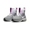 New Nike Binzie Boot High-Top Kids' Outdoor Shoes Gray Purple Children Aged 3-7 Years Old BQ5381-003