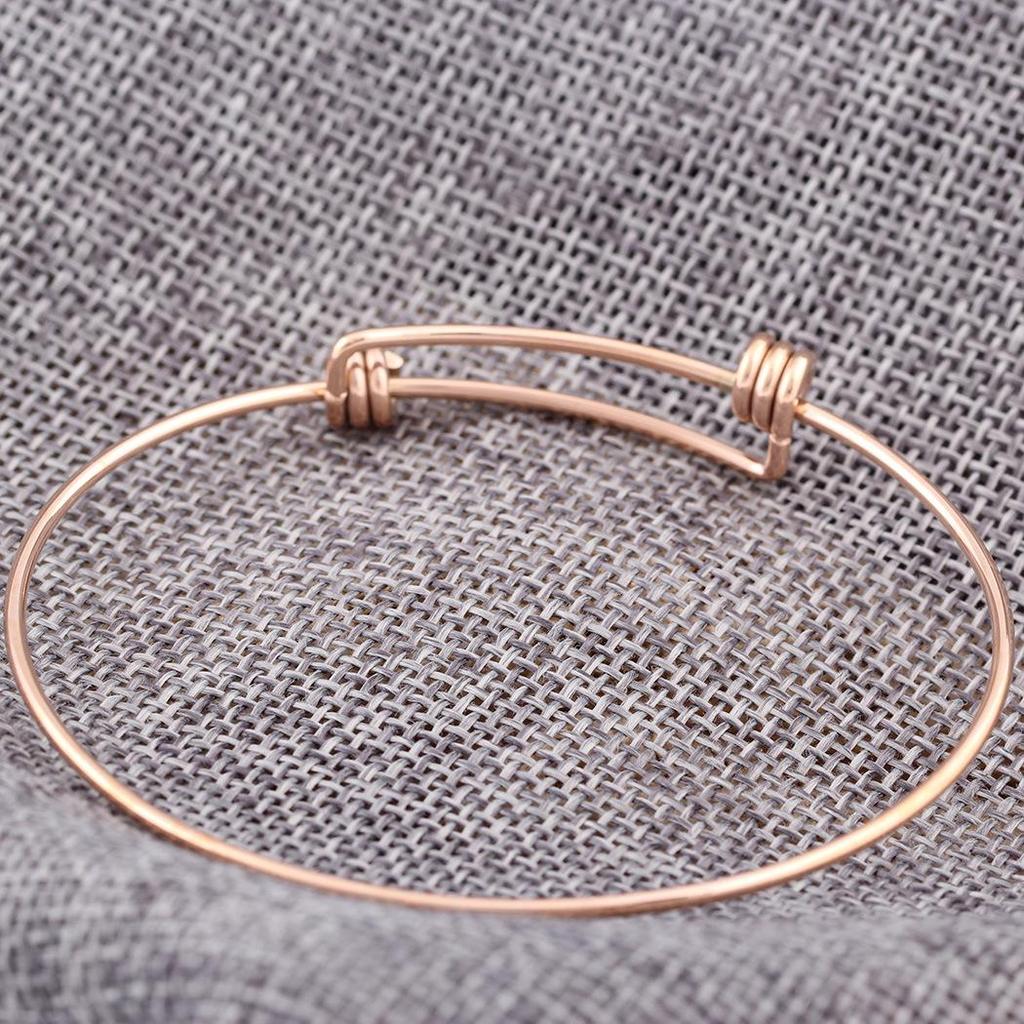 Europäisches & Amerikanisches Einfaches Mode Titanstahl Verstellbares Armband - Drei Farben erhältlich