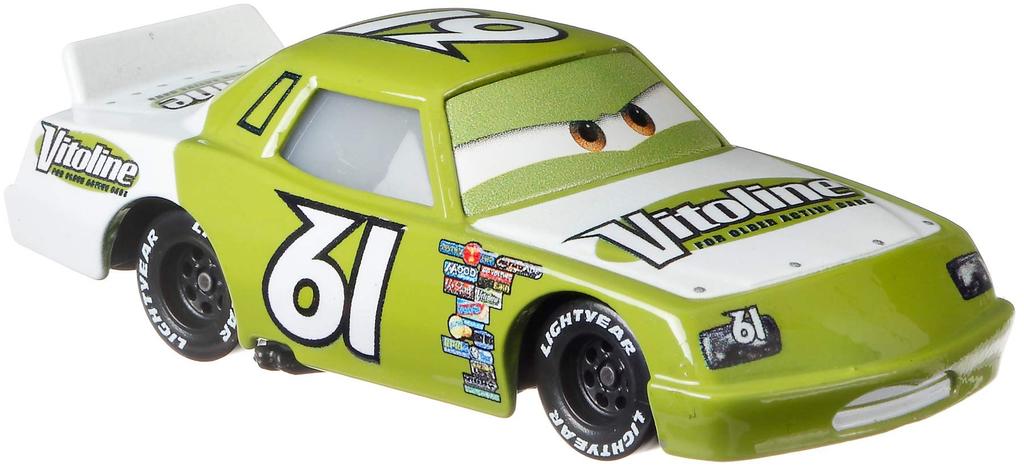 Cars 2019 Mattel Diecast Mini Car 1 Pack James Clean Air Bite Lean MATTEL CARS 1PACK JAMES CLEANAIR Disney PIXAR Character Car Crossroad Movie Piston