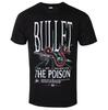 Bullet for My Valentine Vintage Tattoo Style Snake Sword and Big Letter Print Dark Metalcore Design Unisex Top