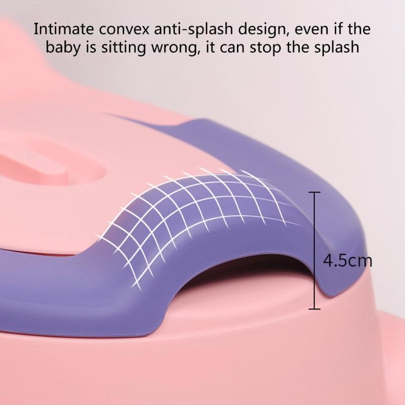 Detachable Kids Toilet Seat Portable Potty Toilet for 6M to 6T Boys & Girls Removable Training Toilet Seat Split Design