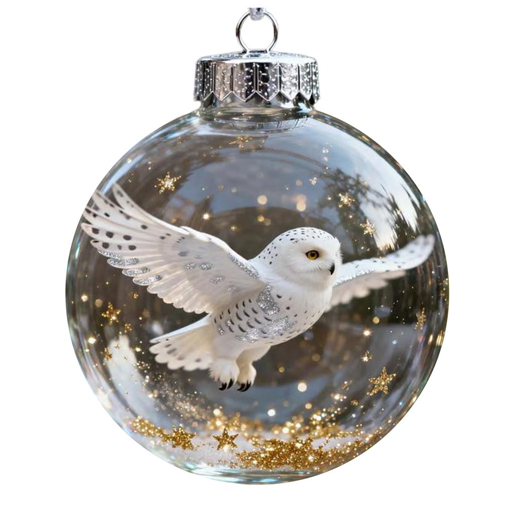 3D Animal Christmas Decoration Holiday Ornaments Christmas Ball Ornaments Christmas Tree Ornaments for Christmas Tree Home Decor